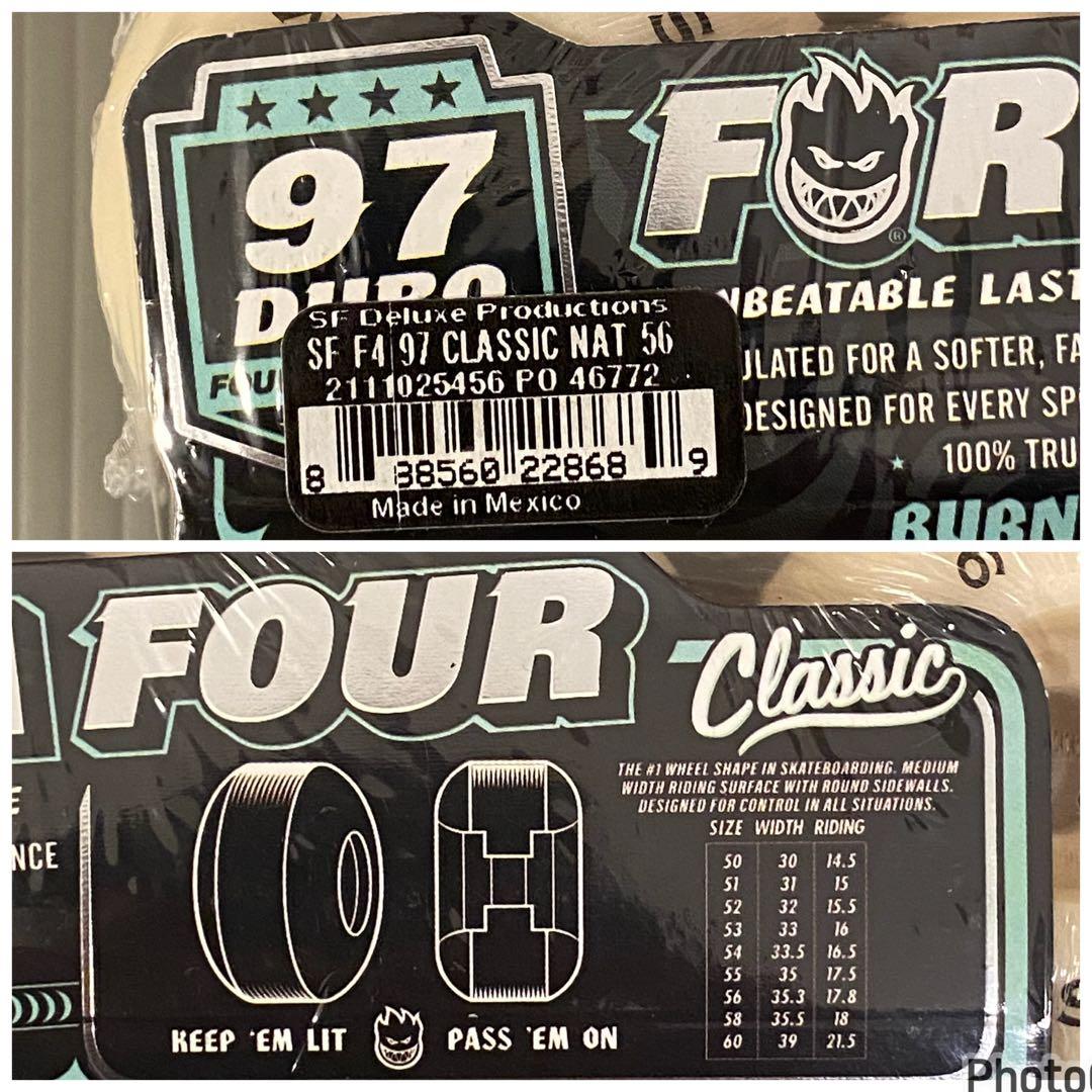 Spitfireウィール F4シリーズ Classic 56mm/97duro
