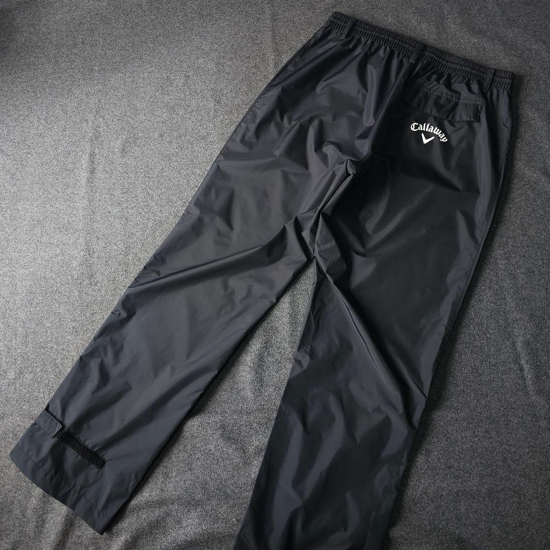 極美品 3L Callaway Golf レインウェア上下セット 白黒 メンズ