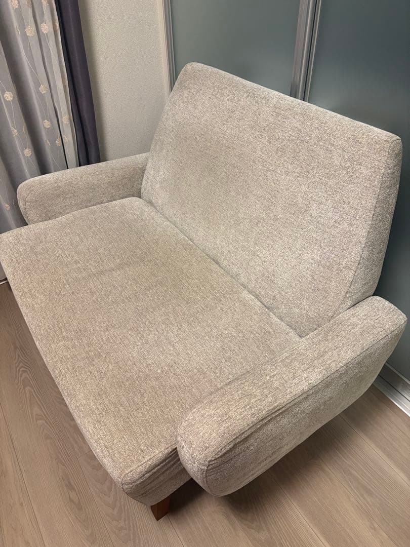 【期間限定で値下げします】unico EVAソファ　2シーター