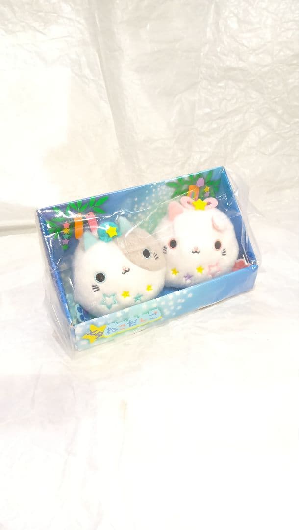 コ*1様 【希少・期間限定品】ねこだんご 七夕セット 2体セット