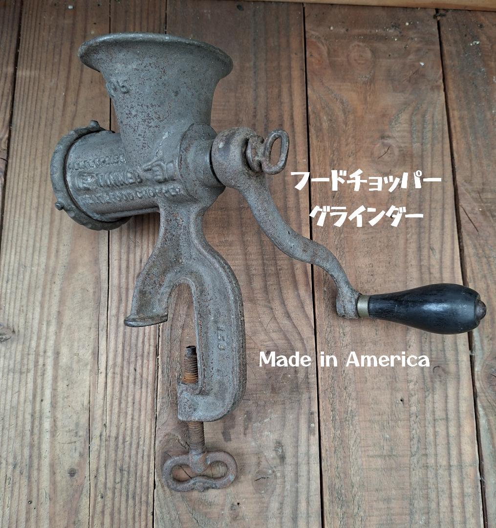 【アンティーク】ENTERPRISE No.5 鋳鉄製 フードグラインダー.