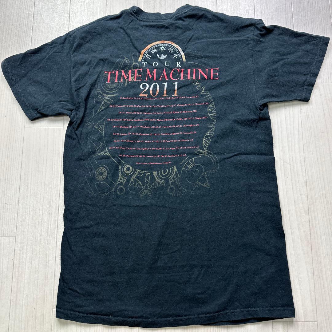 Rush タイムマシンツアー2011TシャツバンドT