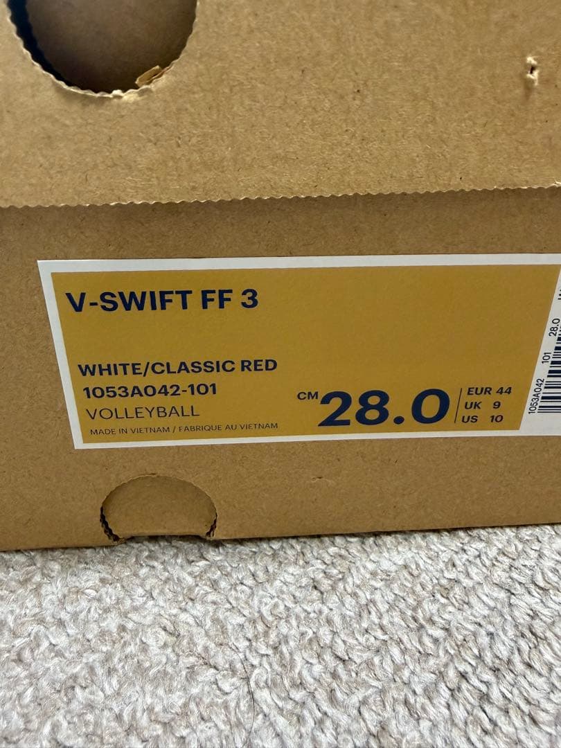 バレーシューズ V SWIFT FF3 28cm