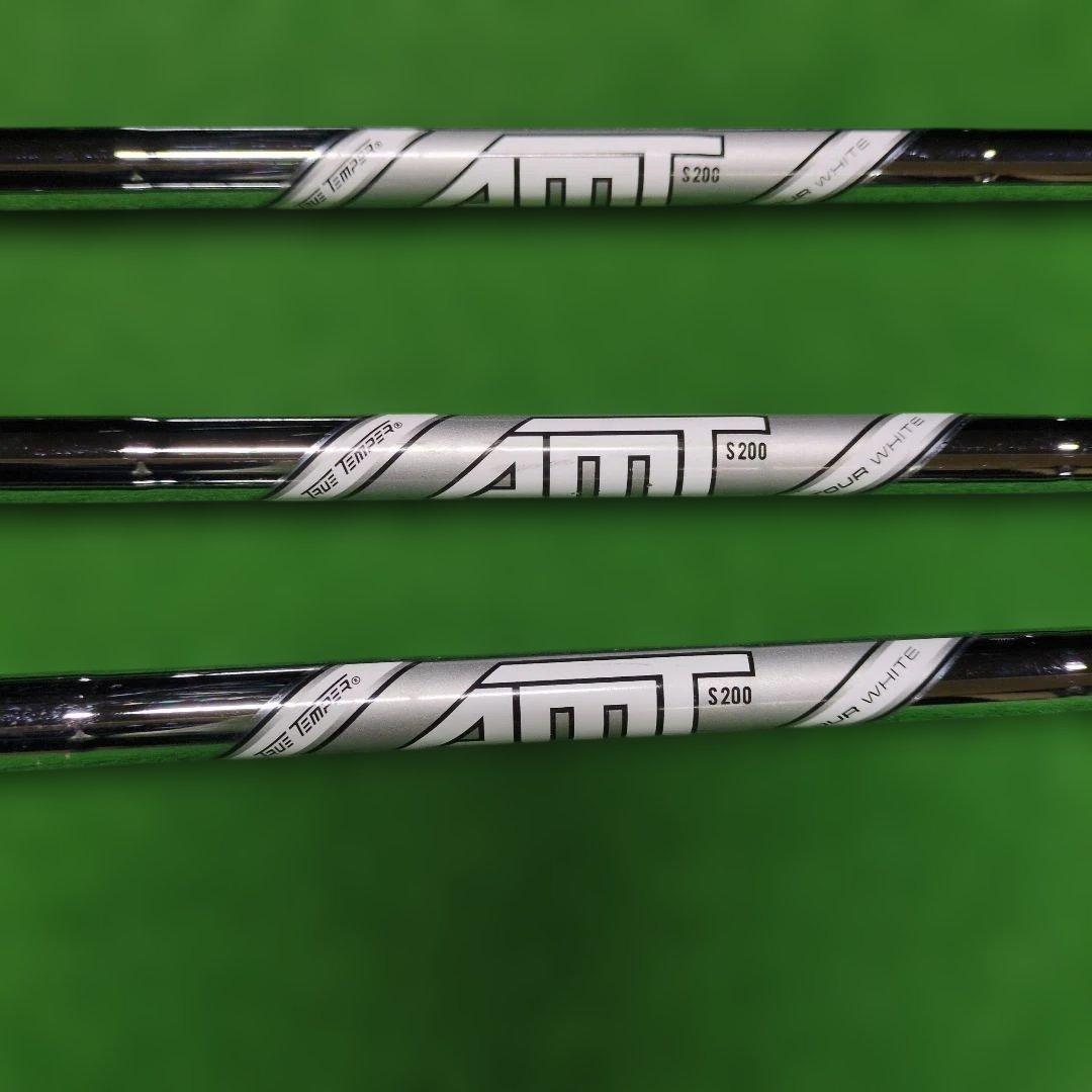 AMT ホワイト　S200 シャフト 7本セット