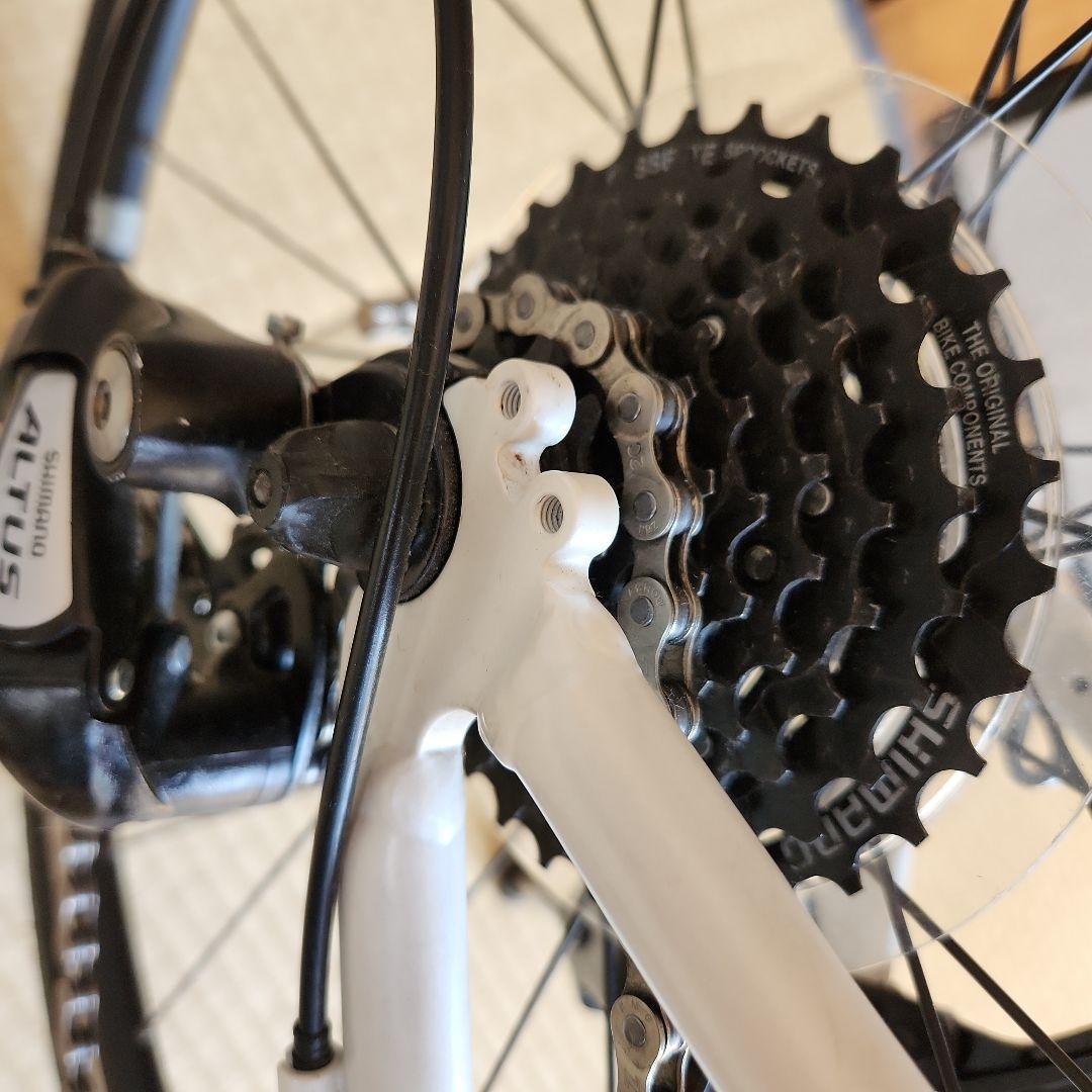 く*の様 オレンジ 電動アシスト自転車 シティタイプ