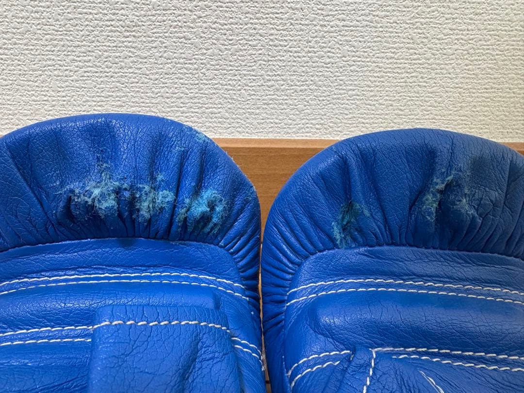 Winningウイニングボクシンググローブ 青マジックテープ式パンチンググローブ
