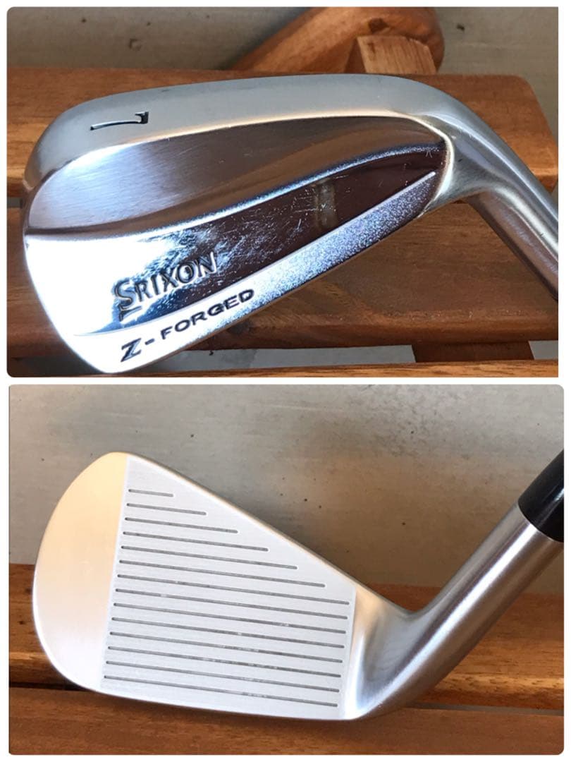 【美品】SRIXON Z-FORGED アイアン7本セット（♯4-PW）