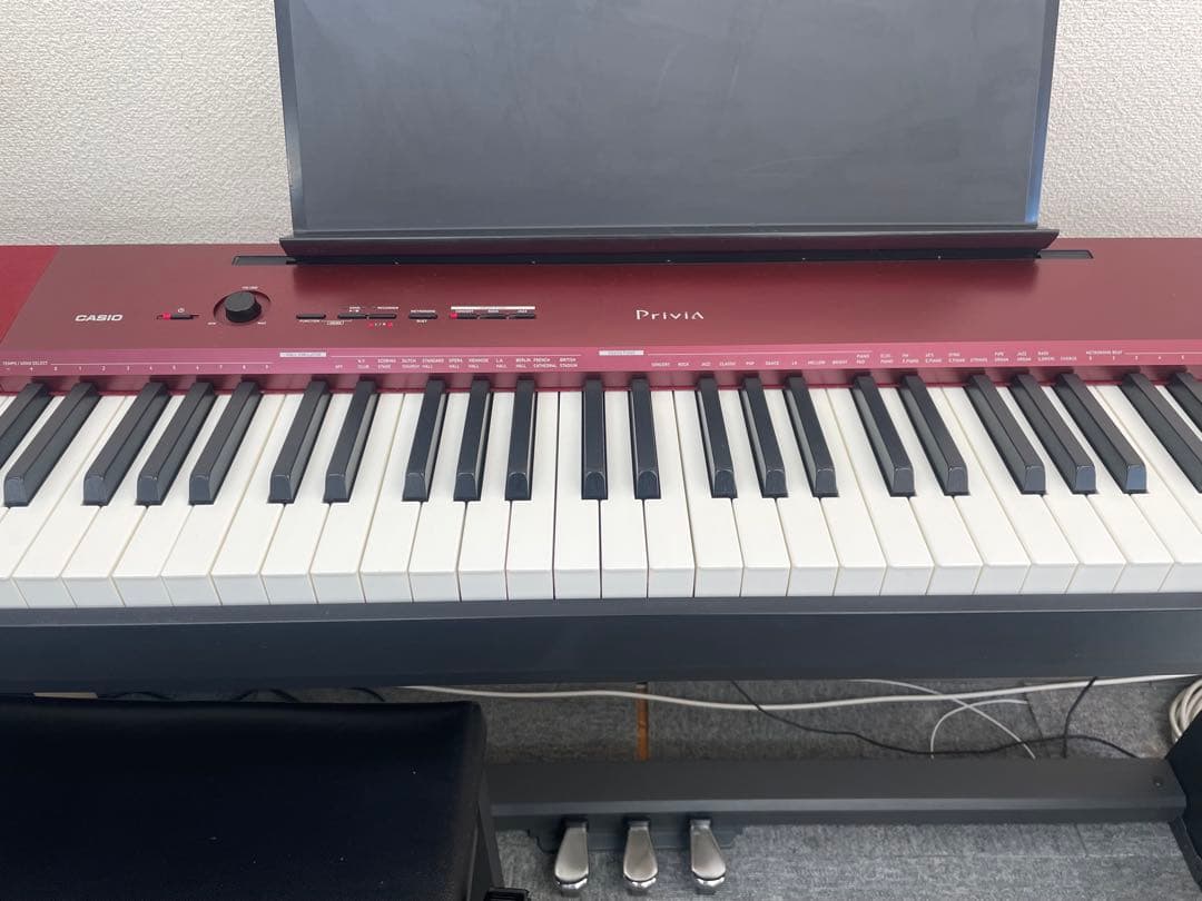 【希少10周年モデル】CASIO 電子ピアノ Privia PX-A100RD