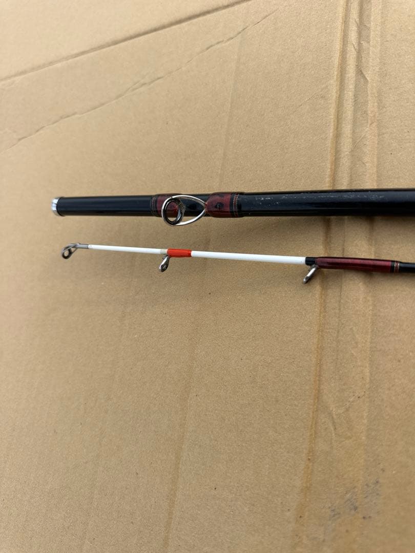 タ*!様 DAIWA ANALYSTAR KADA 240 船竿 黒/赤