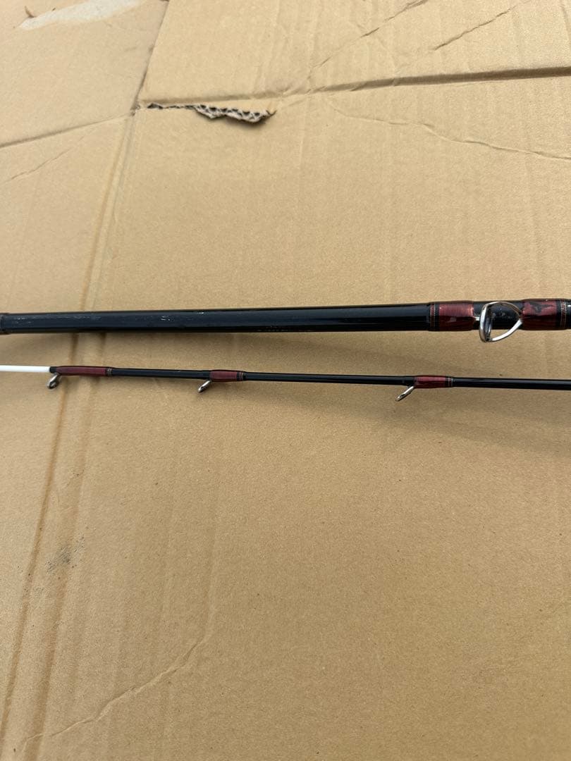 タ*!様 DAIWA ANALYSTAR KADA 240 船竿 黒/赤