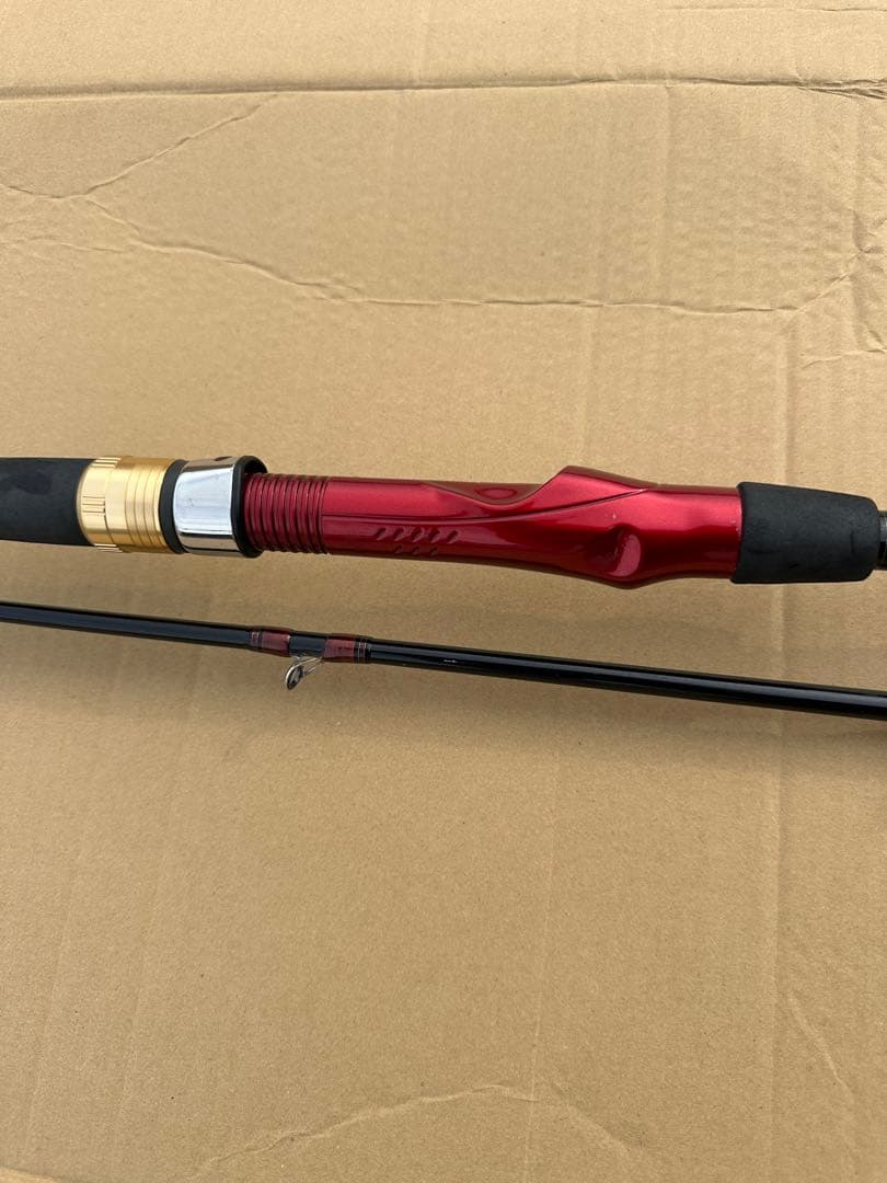 タ*!様 DAIWA ANALYSTAR KADA 240 船竿 黒/赤