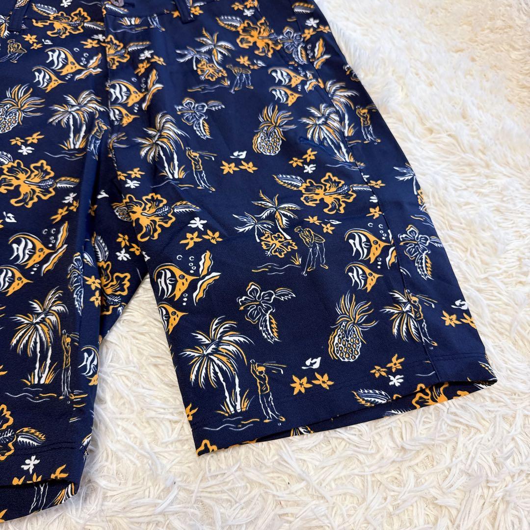 【プーマゴルフ】美品 セットアップ モックネック ハーフパンツ M メンズ