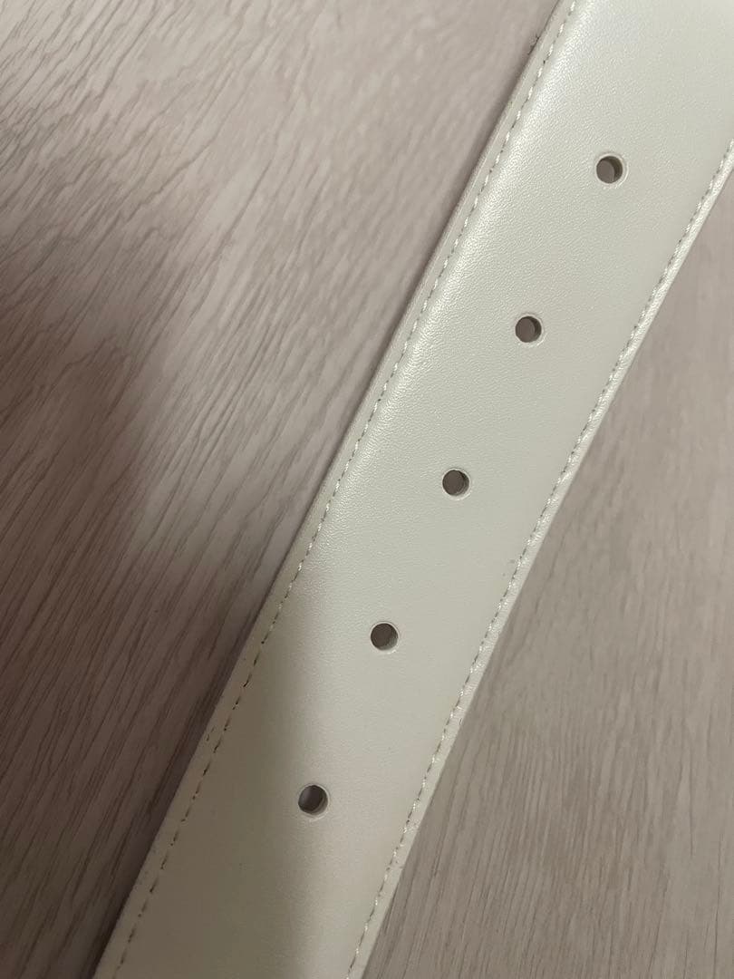 PEARLY GATES ホワイトロゴベルト　新品