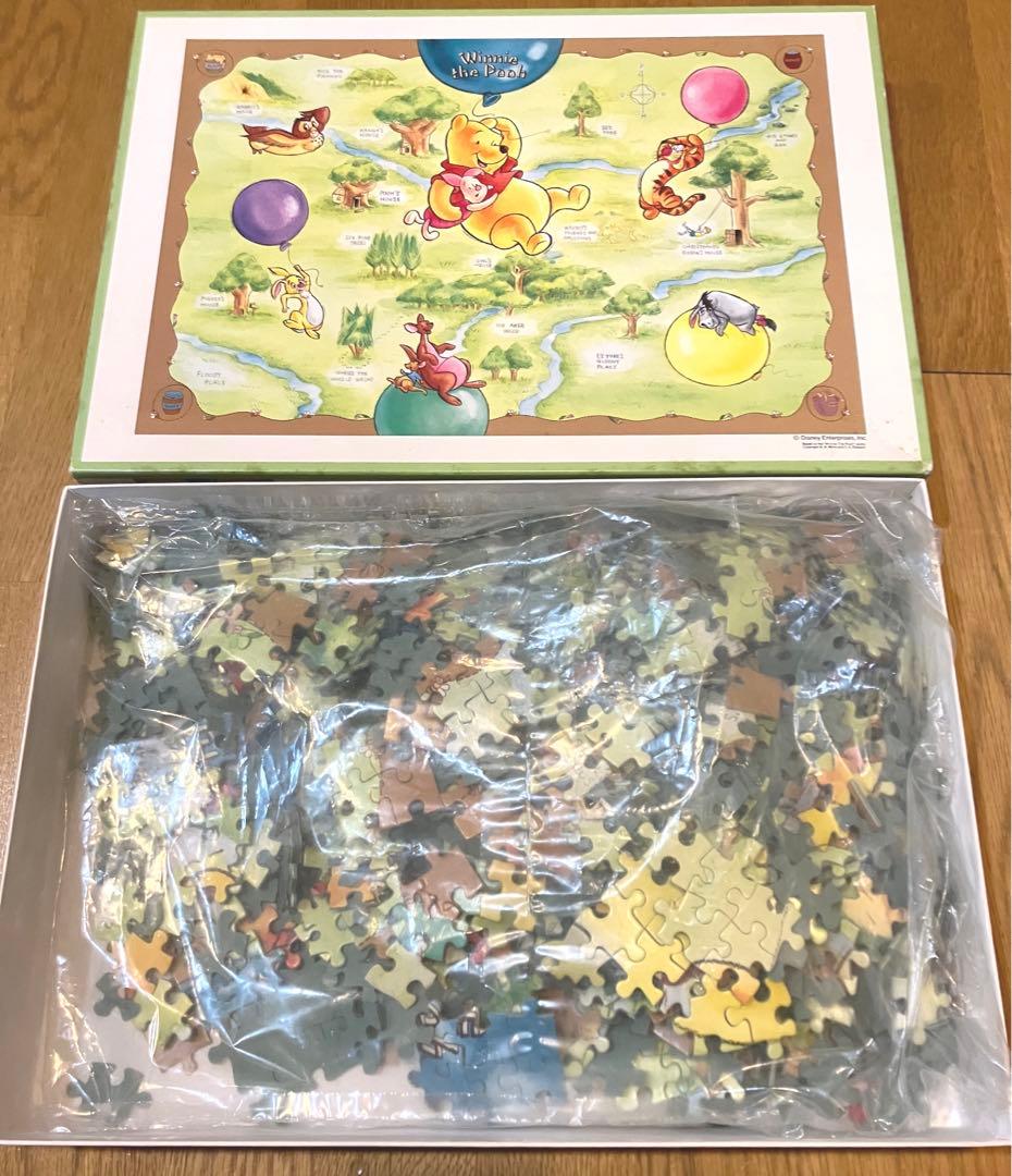 あ*け様 ジグソー パズル プーさん 森へようこそ 1000 ディズニー 希少