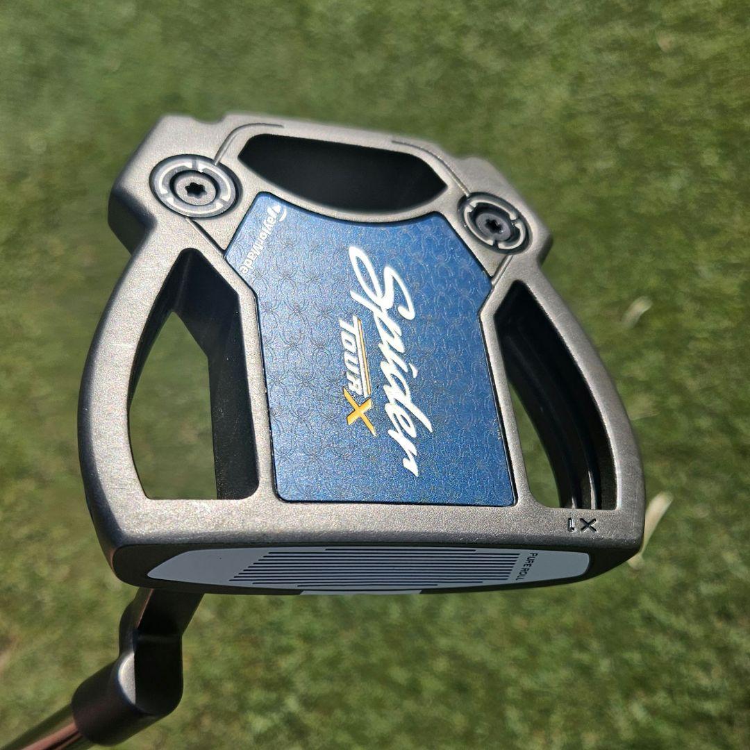 シェフラー使用34inch TaylorMade Spider TourXパター