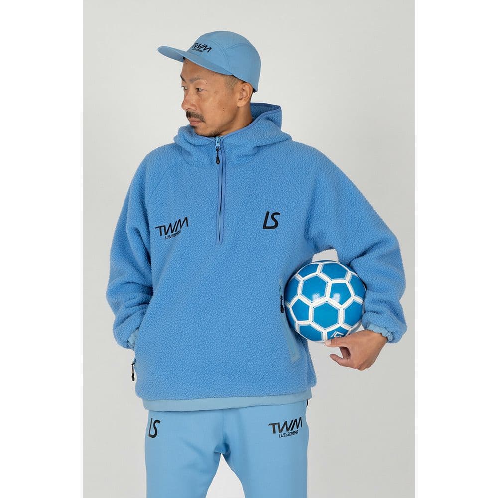 LUZe　ルースイソンブラ　TWM　ハーフジップ　パーカー　ジャケット　ブルゾン