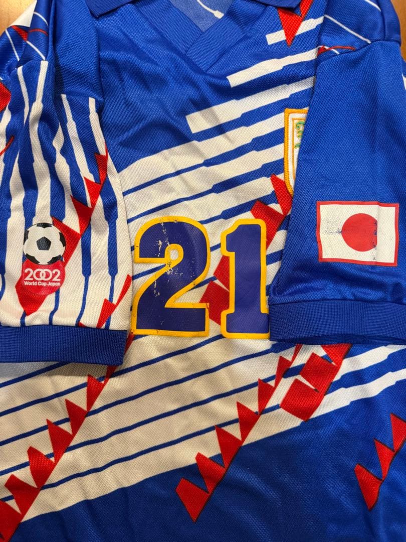 超レア 選手支給品 日本代表1995/96 ホームユニフォーム 沢田謙太郎