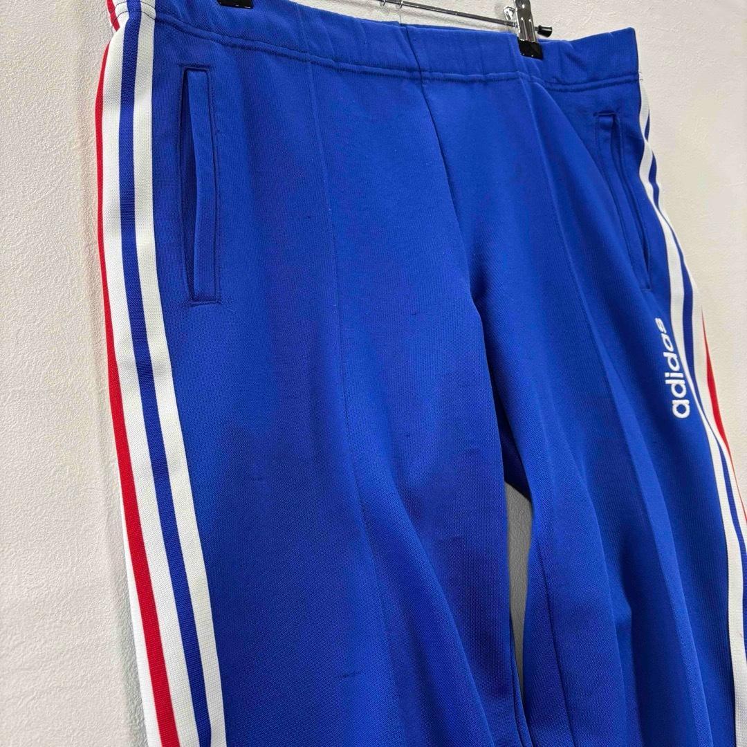 80-90s adidas トラックパンツ フランスカラー 3ライン L