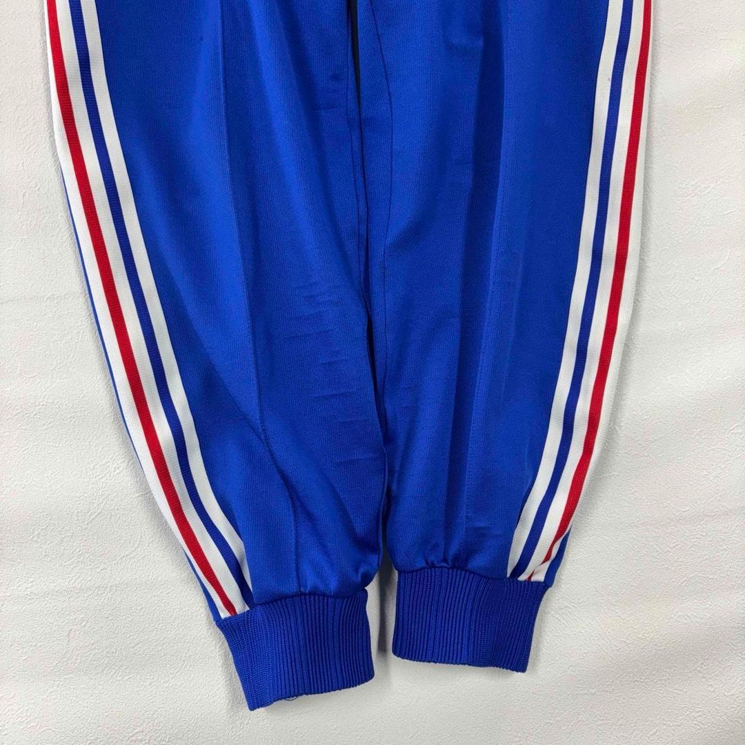 80-90s adidas トラックパンツ フランスカラー 3ライン L
