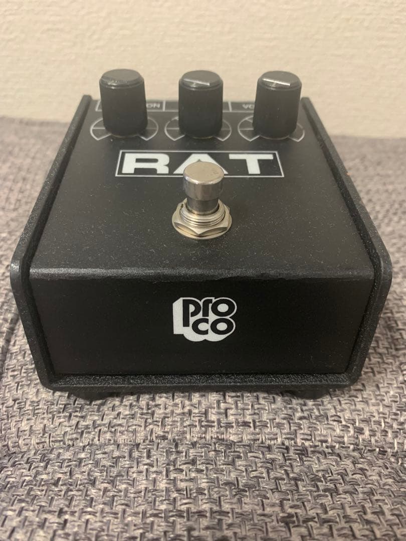 RAT ギターエフェクター USA 黄色基盤