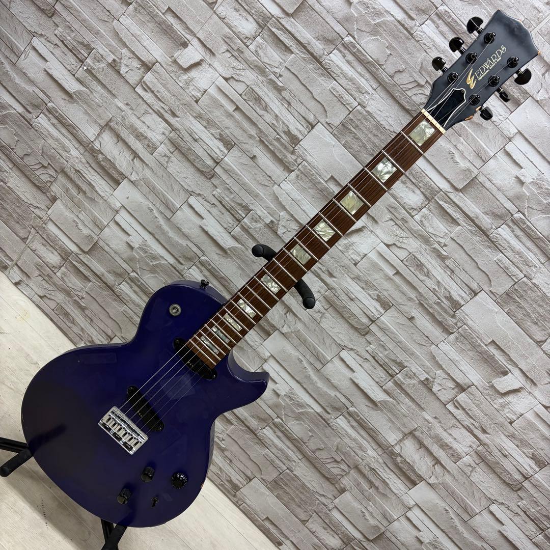 EDWARDS レスポールタイプ エレキギター SEP-80LP 黒夢 臣モデル