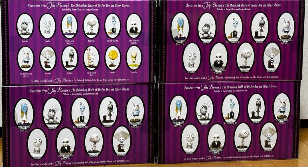 tragic toys オイスターボーイ　ティムバートン　フィギュア　4種　新品