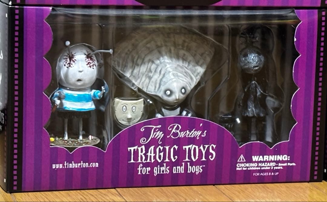 tragic toys オイスターボーイ　ティムバートン　フィギュア　4種　新品