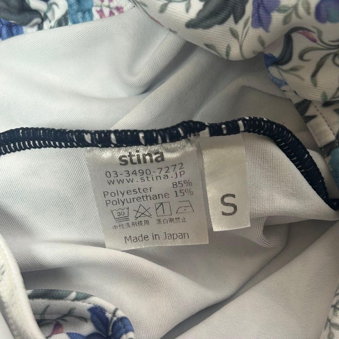 stina S 長袖レオタード スティナ　バレエレオタード ネイビー