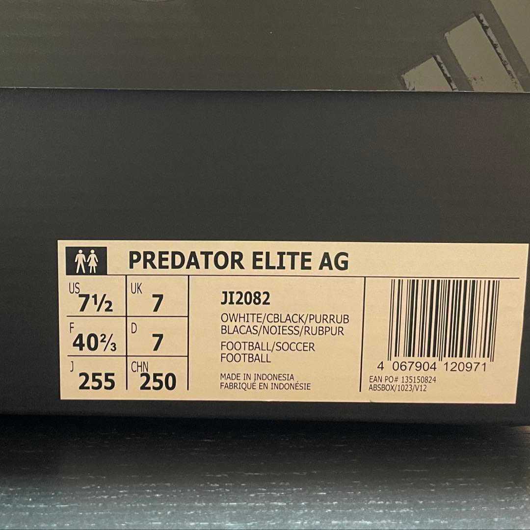 シューズ PREDATOR ELITE AG 25.5cm