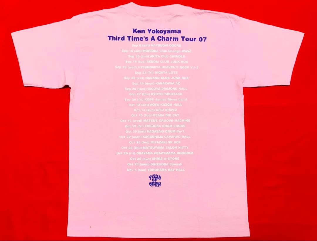 新品 KEN YOKOYAMA『Third Times』ツアーＴシャツ 横山 健