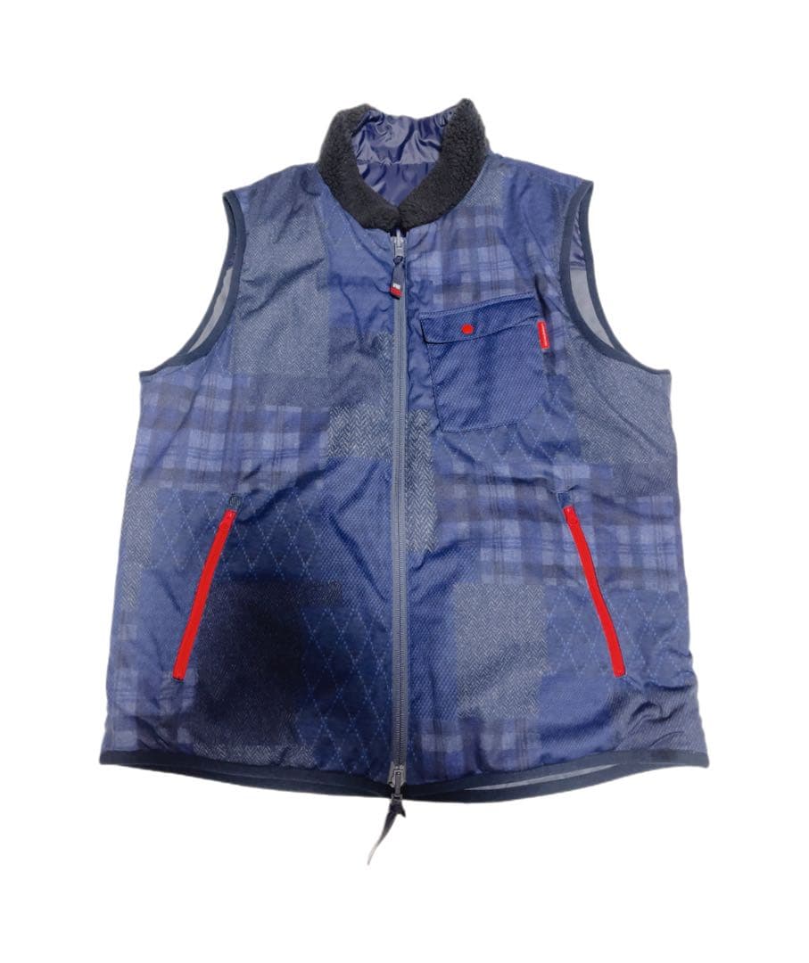 【美品】ロサーセンROSASENアウター ベストブルゾン防寒撥水 L