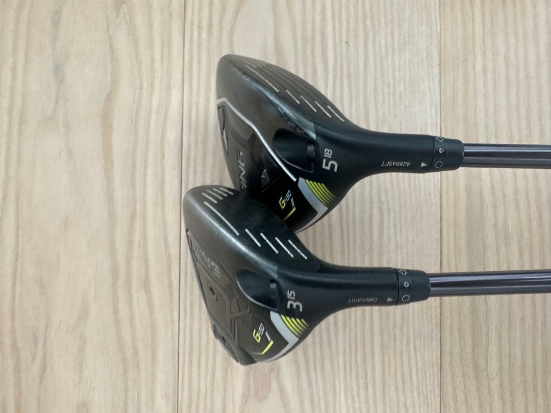 PING g430 LSTドライバー9度、LST3ウッド、 max5ウッド