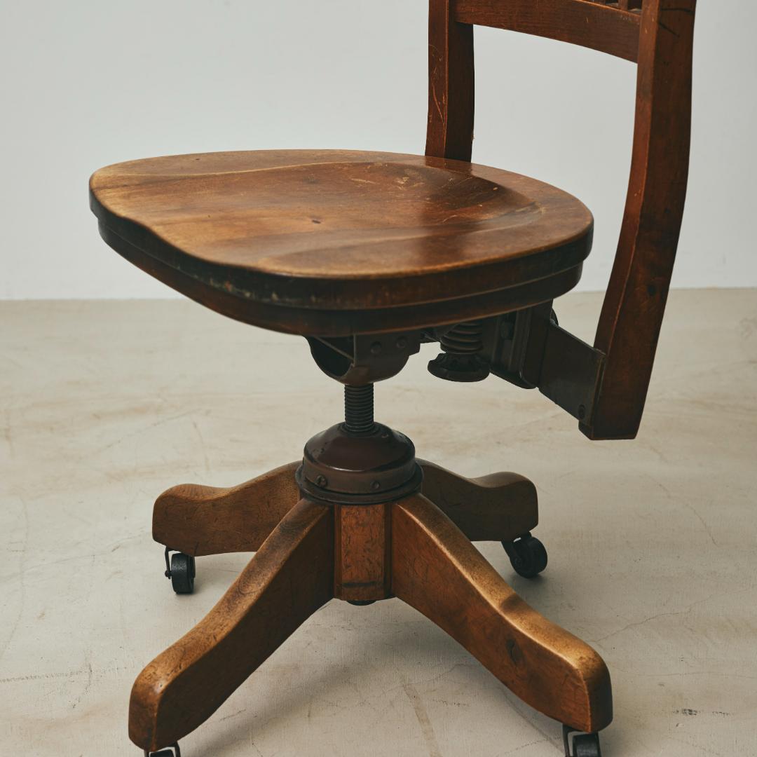 1930-40’s Allen Chair Corp ヴィンテージ デスクチェア