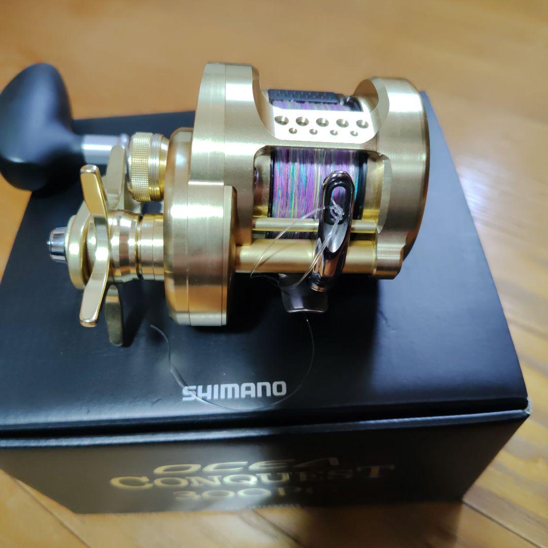 SHIMANO OCEA CONQUEST 300PG ベイトリール 超美品