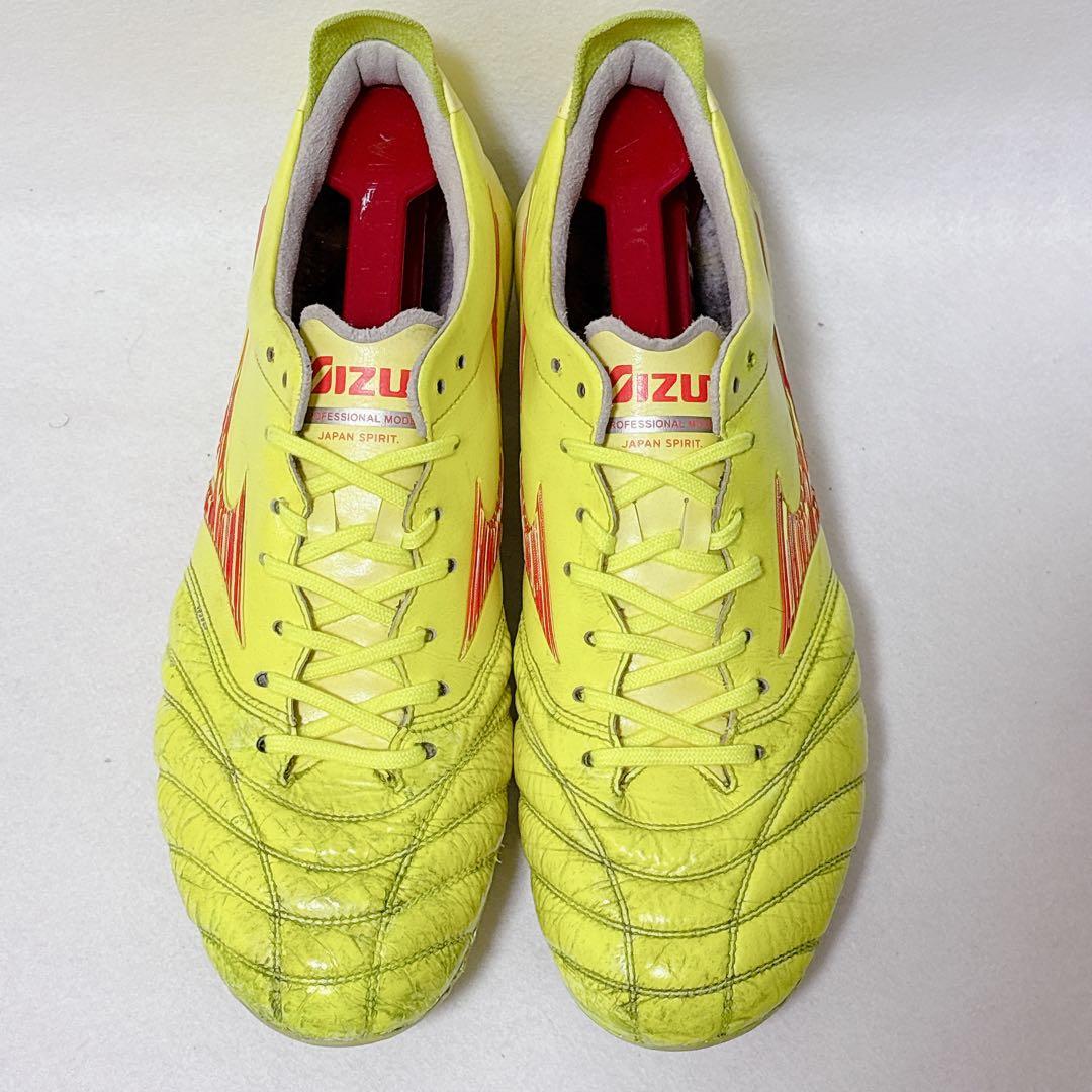 モレリアネオ 4 JAPAN 27cm イエロー　黄　限定　MIZUNO