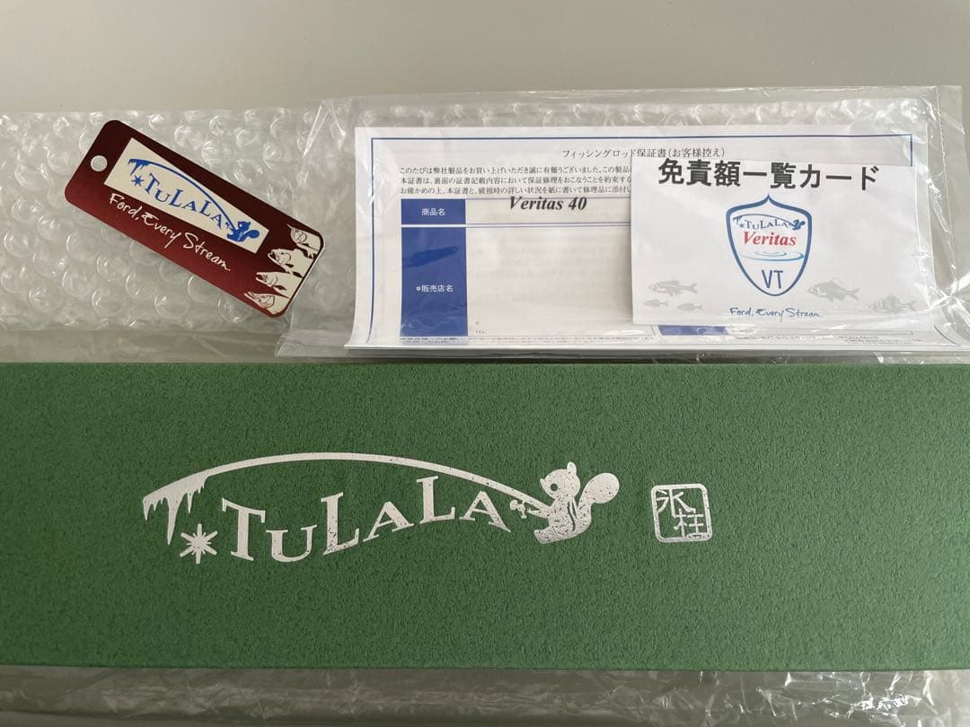 新品未使用 Veritas ベリタス40 ツララ TULALA たなご 竿