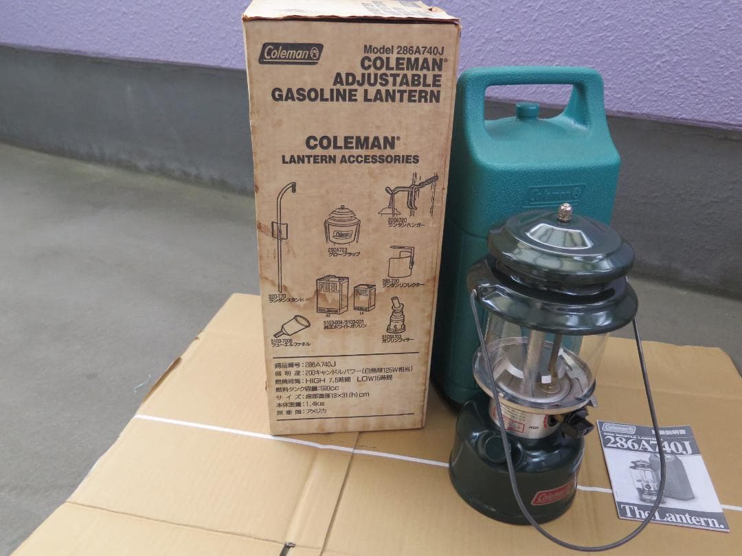 COLEMAN コールマン 286A ワンマントルランタン　1996 07