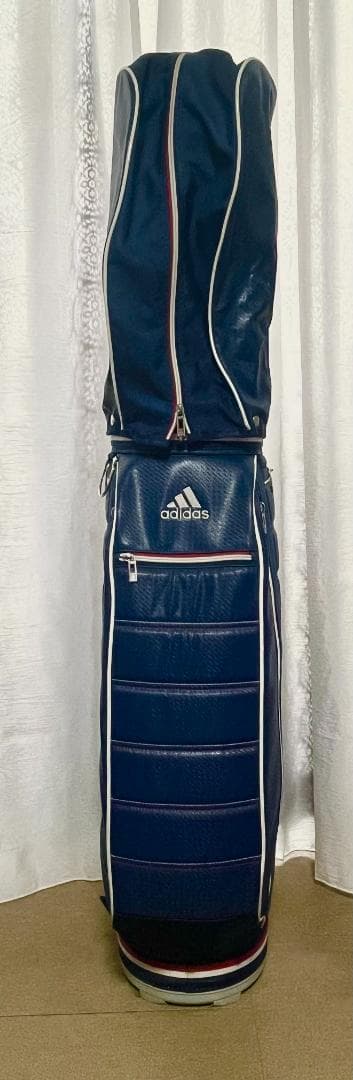 美品 ゴルフ バッグ キャディバッグ アディダス adidas