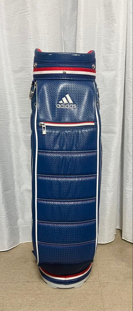 美品 ゴルフ バッグ キャディバッグ アディダス adidas