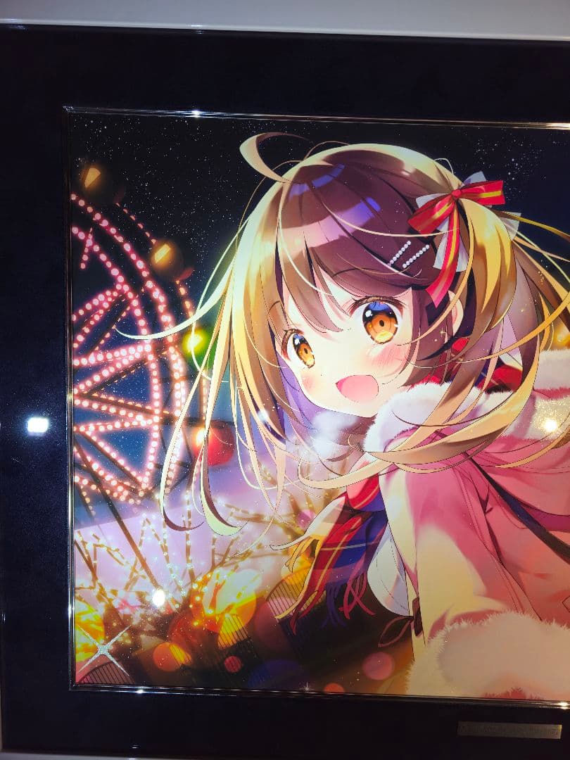 アールビバン 版画 ぱん 白い吐息とふれた手のひら 保証書付き
