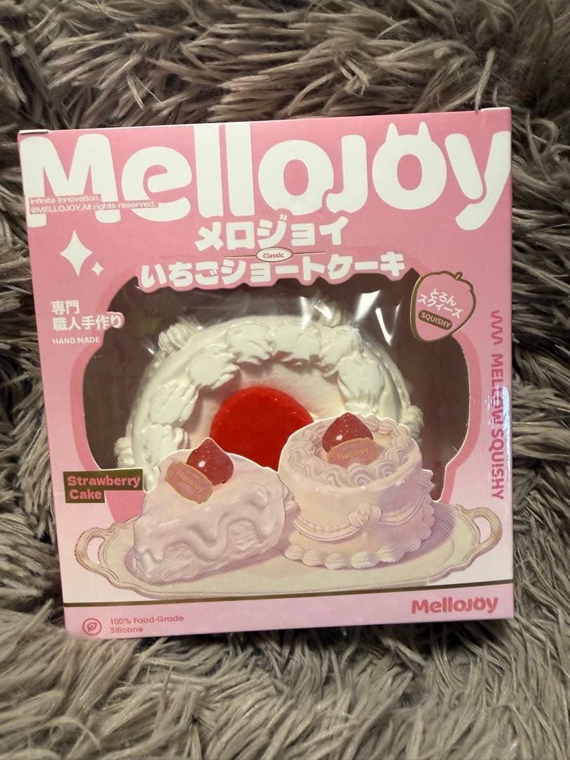 Mellojoy メロジョイ シュリンク付きいちごホールケーキ 付属品フルセット