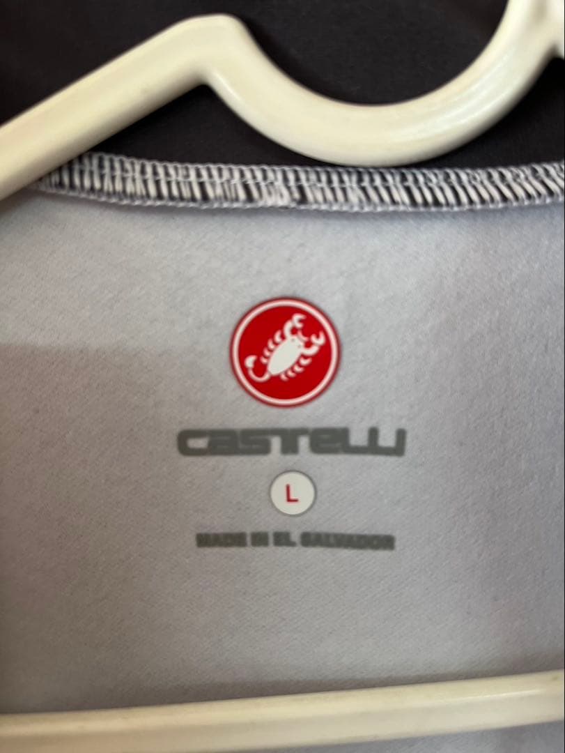 Castelli サイクルジャージ Lサイズ グレー
