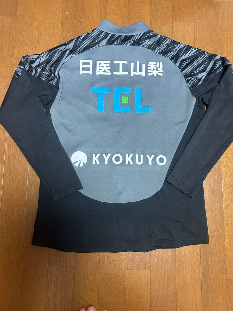 ヴァンフォーレ甲府　トレーニングウェアセット グレー/ブラック