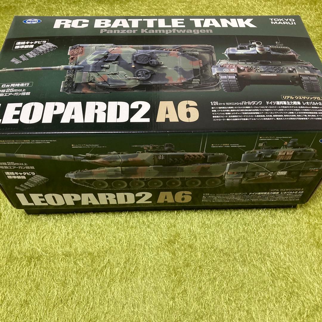 東京マルイ RC戦車 LEOPARD2 A6 1/24