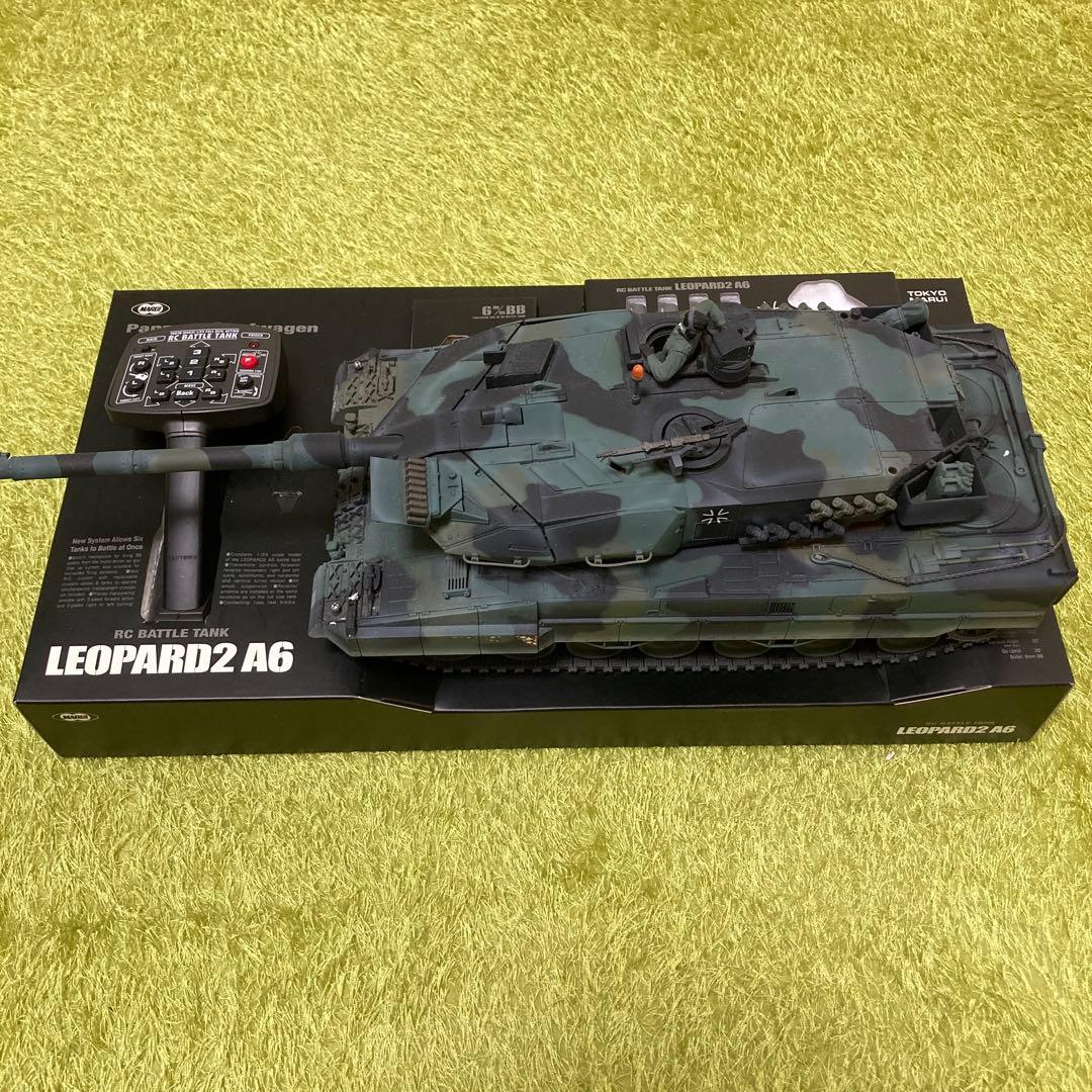 東京マルイ RC戦車 LEOPARD2 A6 1/24