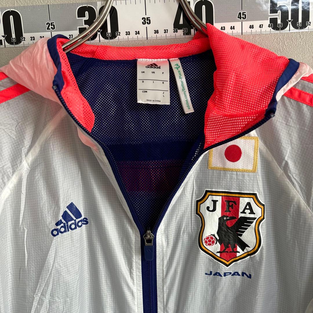 adidas アディダス サッカー 日本代表ナイロンジャケット ピステ パーカー