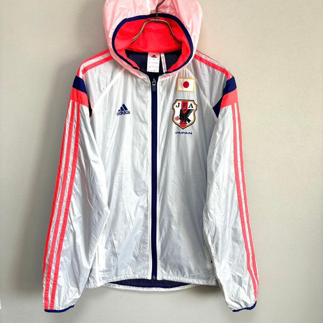 adidas アディダス サッカー 日本代表ナイロンジャケット ピステ パーカー