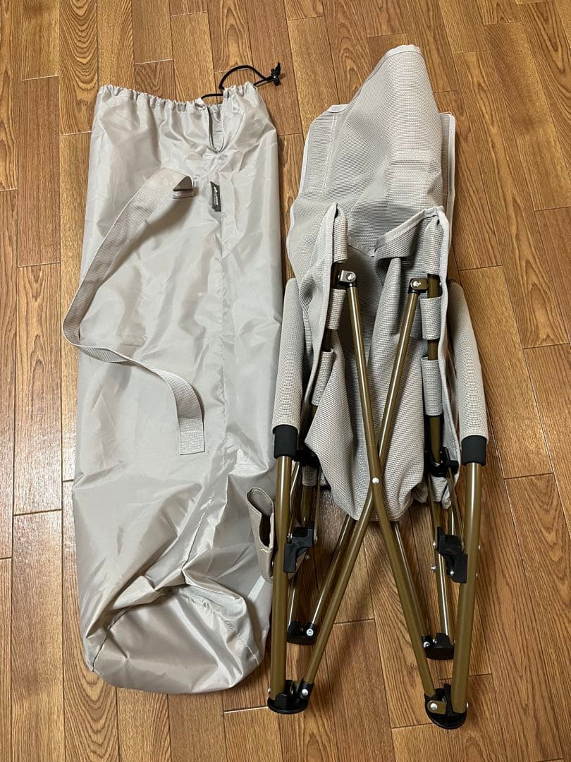 ロゴス テスリンキングあぐらチェア ハイバック アウトドアチェア