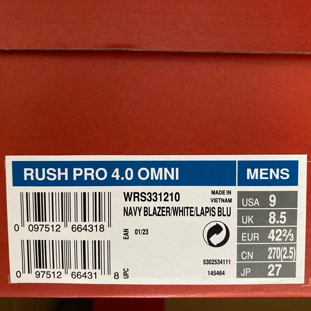 Wilson RUSH PRO 4.0 オムニコート用 WRS331210