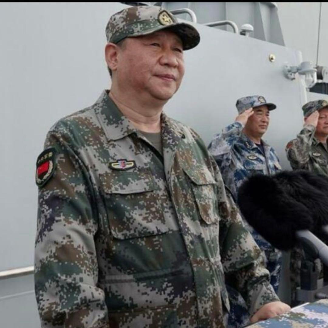 中国国家元首習近平主席御用達　中国人民解放軍最高指導部中央軍委パッチ2種セット